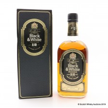 BLACK   WHITE 12 YEAR OLD 75CL