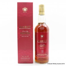 AMRUT PEATED PORT PIPE 60TH ANNIVERSARY OF LA MAISON DU WHISKY
