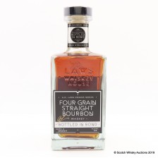 A D  LAWS FOUR GRAIN STRAIGHT BOURBON 75CL