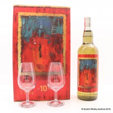 CLYNELISH 2008 10 YEAR OLD ARTIST COLLECTIVE SET WITH GLASSES FOR LA MAISON DU WHISKY