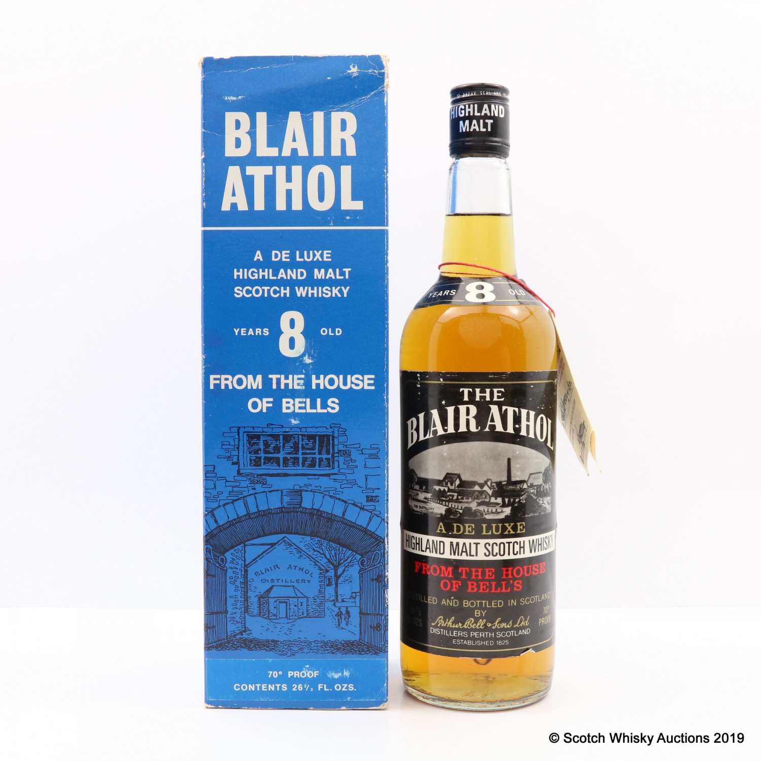 Blair Athol 8 Year Old 26 2/3 Fl Oz The 105th Auction Scotch Whisky