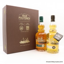 Old Pulteney 21 1989 Vintage Presentation Box 2 X 70cl