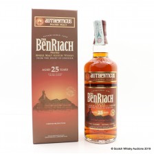 BENRIACH 25 YEAR OLD AUTHENTICUS