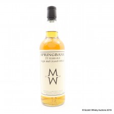 SPRINGBANK 1989 21 YEAR OLD PRIVATE CASK  509