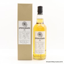 SPRINGBANK 1992 14 YEAR OLD SOCIETY BOTTLING