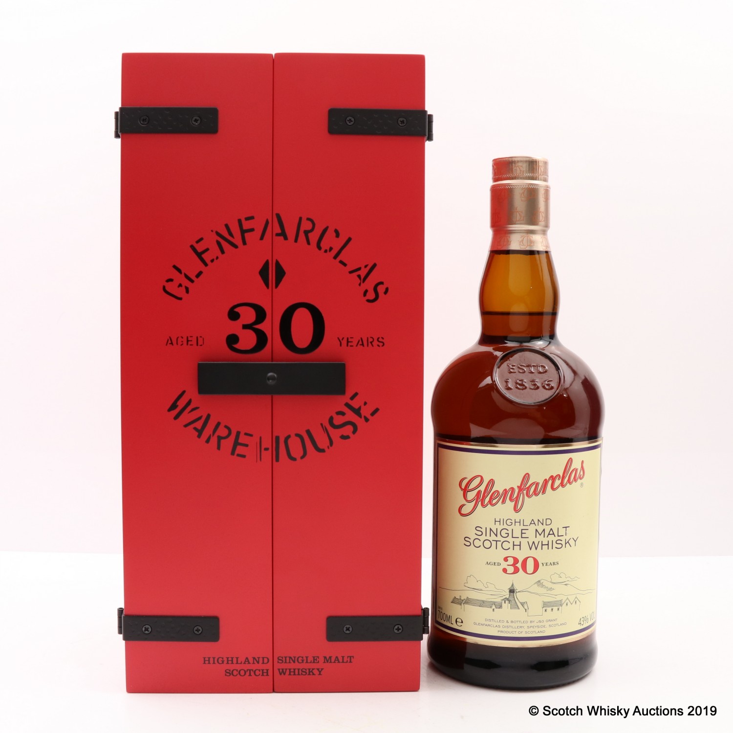 Glenfarclas 30 Year Old Warehouse Edition The 105th Auction Scotch