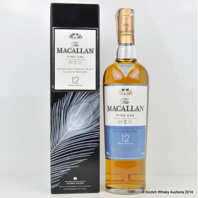 Macallan Nick Veasey Natural Colour Fine Oak 12 Year Old