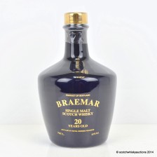 Braemar 20 Blue Ceramic Decanter
