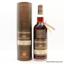 GLENDRONACH 1993 24 YEAR OLD SINGLE CASK 652 FOR THE 10TH ANNIVERSARY OF ABBEYWHISKY COM
