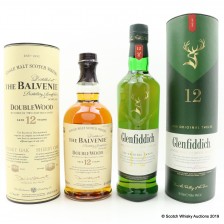 Balvenie 12 Doublewood Glenfiddich 12 2 X 70cl