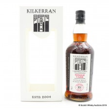 KILKERRAN 2004 15 YEAR OLD SINGLE OLOROSO CASK FOR GLENGYLE DISTILLERY 15TH ANNIVERSARY
