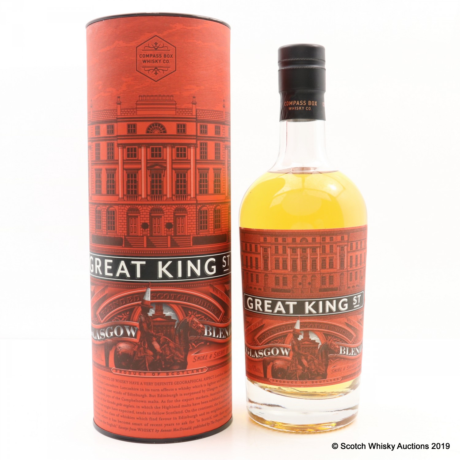 Compass Box Great King St Glasgow Blend 50cl The 105th Auction