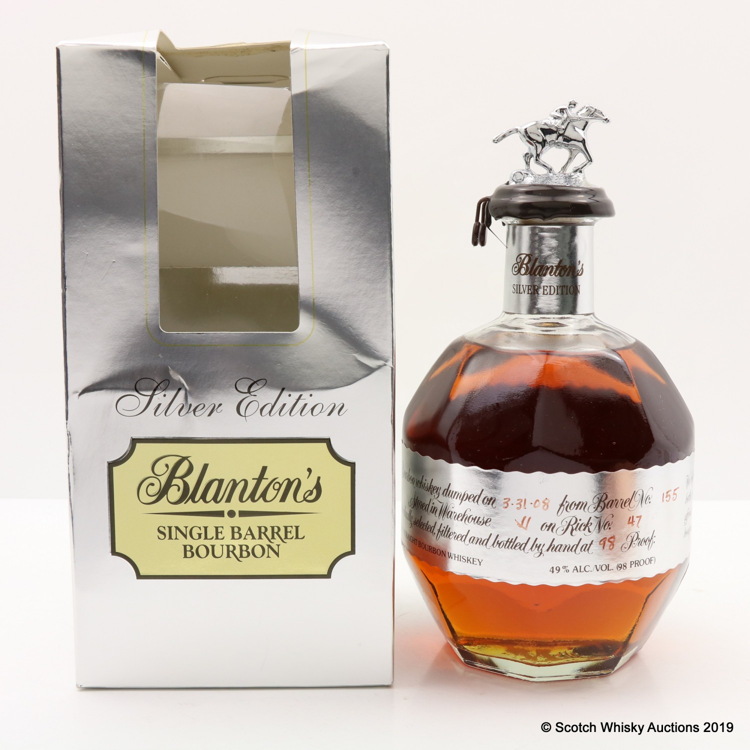 How Much Is A Bottle Of Blanton S Whiskey at Javier Croy blog