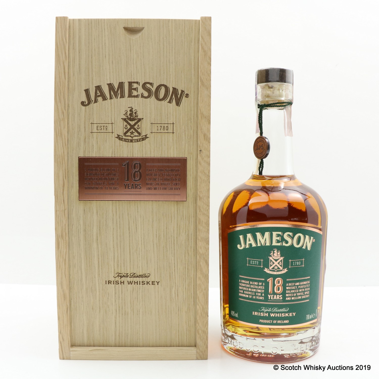 Jameson 18 Year Old The 105th Auction Scotch Whisky Auctions