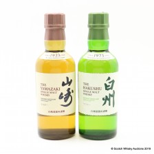 Hakushu Single Malt Yamazaki Single Malt 2 X 18cl