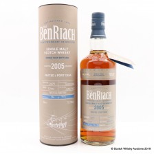 BENRIACH 2005 PEATED PORT CASK  2679