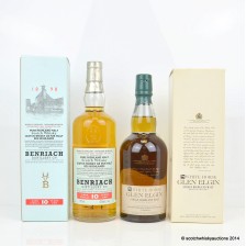 Glen Elgin 12 Benriach 10