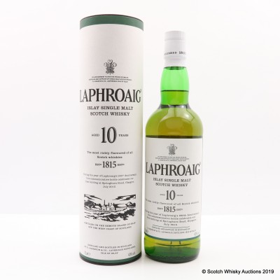 Laphroaig 10 Year Old 200th Anniversary Celebrating 1st Bottling At Springburn
