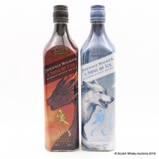 Johnnie Walker A Song Of Fire Limited Edition A Song Of Ice Limited Edition 2 X 70cl