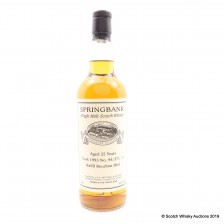 Springbank 1993 25 Bourbon Refill Cask 94 371 3
