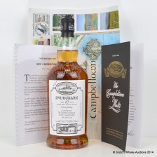 Springbank 10 Private Bottling To Commemorate The Decommissioning Of Hms Campbeltown Accompanying Memorandum Charity Lot