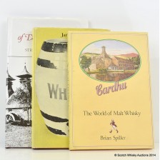WHISKY BOOKS ASSORTED 1ST EDITIONS X 3 INCLUDING CARDHU THE WORLD OF MALT WHISKY BY B SPILLER