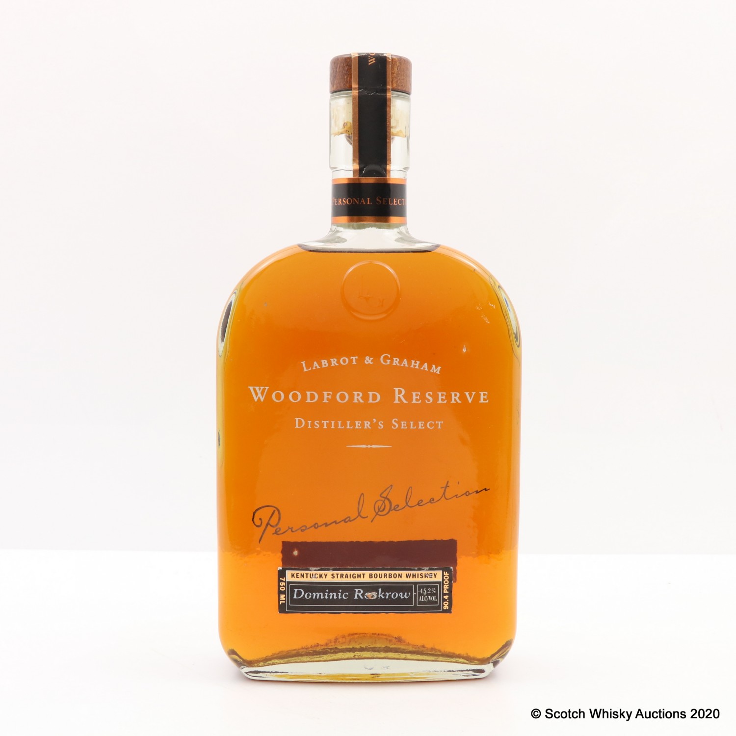 Woodford Reserve Personal Selection 75cl The 106th Auction Scotch Whisky Auctions