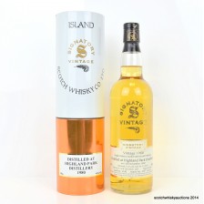 Highland Park 1980 21 Signatory