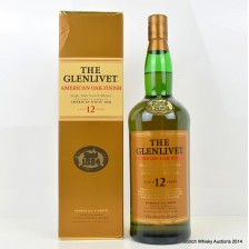 GLENLIVET AMERICAN OAK FINISH 12 YEAR OLD 1L