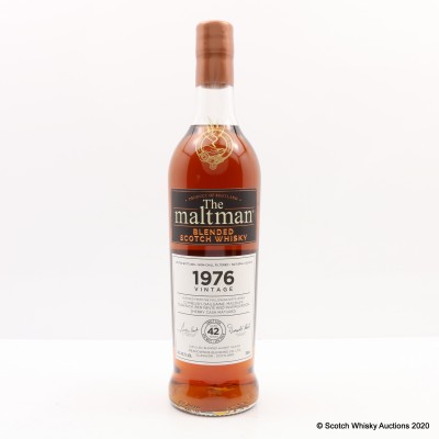 Blended Scotch Whisky 1976 42 Year Old Maltman