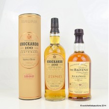 Knockando 100 Years Distillery Centenary 1986 Balvenie Doublewood 12