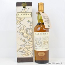 Talisker 10 Map Label