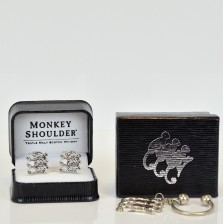 Monkey Shoulder Cufflinks Keyring