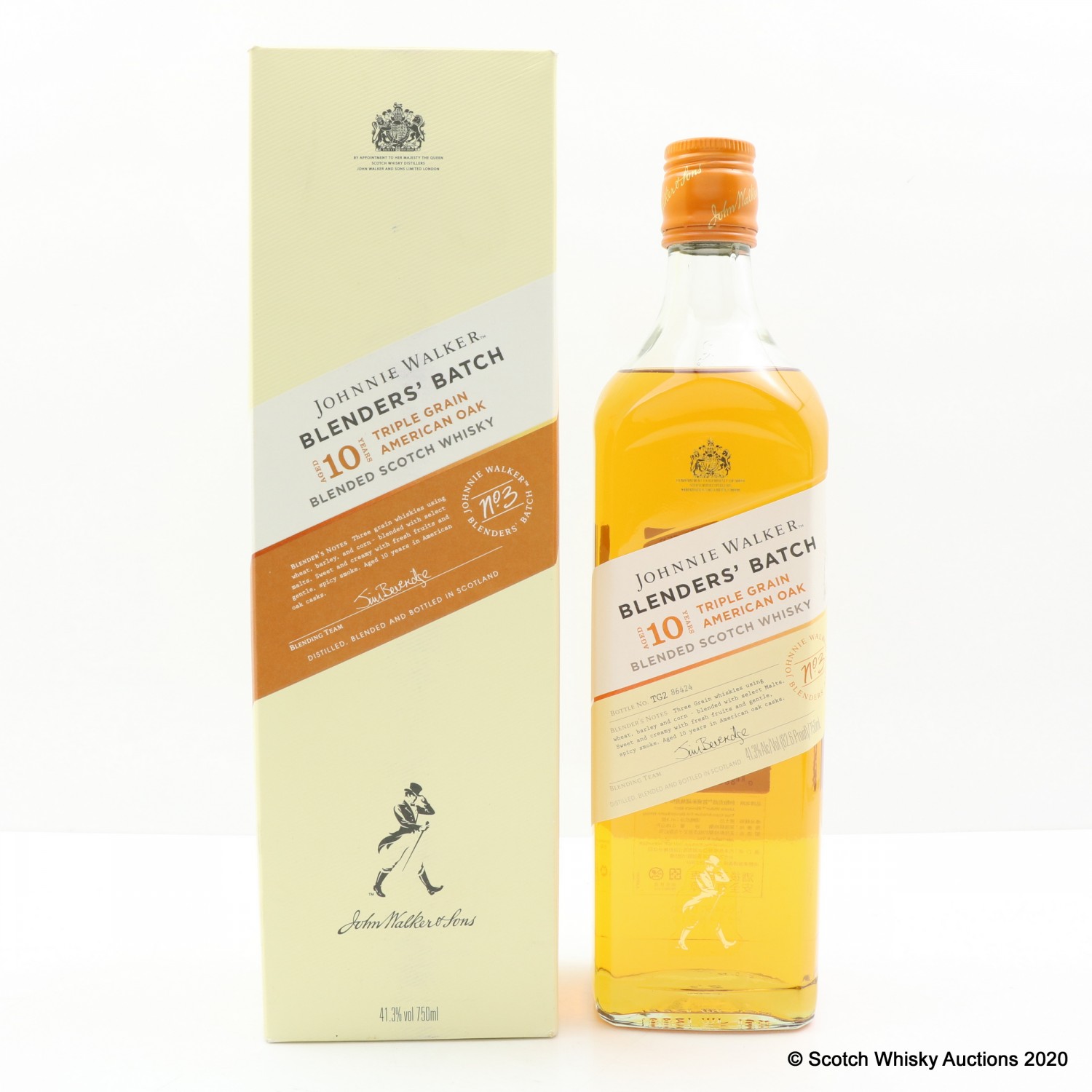 Johnnie Walker Blenders' Batch 3 Triple Grain American Oak 75cl The