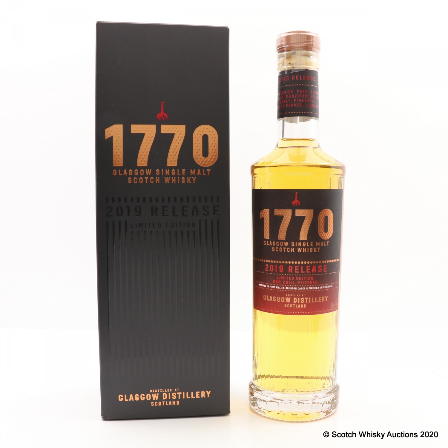 Glasgow Distillery 1770 2019 Release 50cl The 107th Auction Scotch
