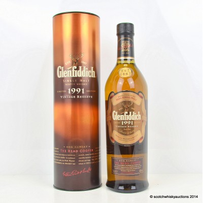 Glenfiddich Don Ramsay The Head Cooper 1991