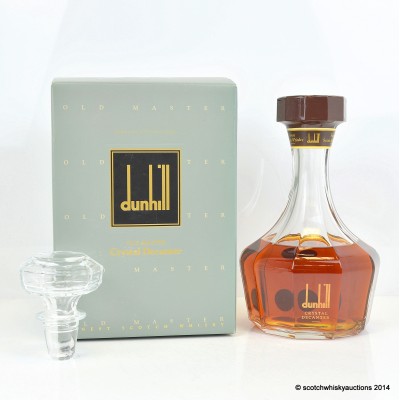 Dunhill Old Master Crystal Decanter 75cl