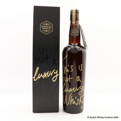 Compass Box This Is Not A Luxury Whisky