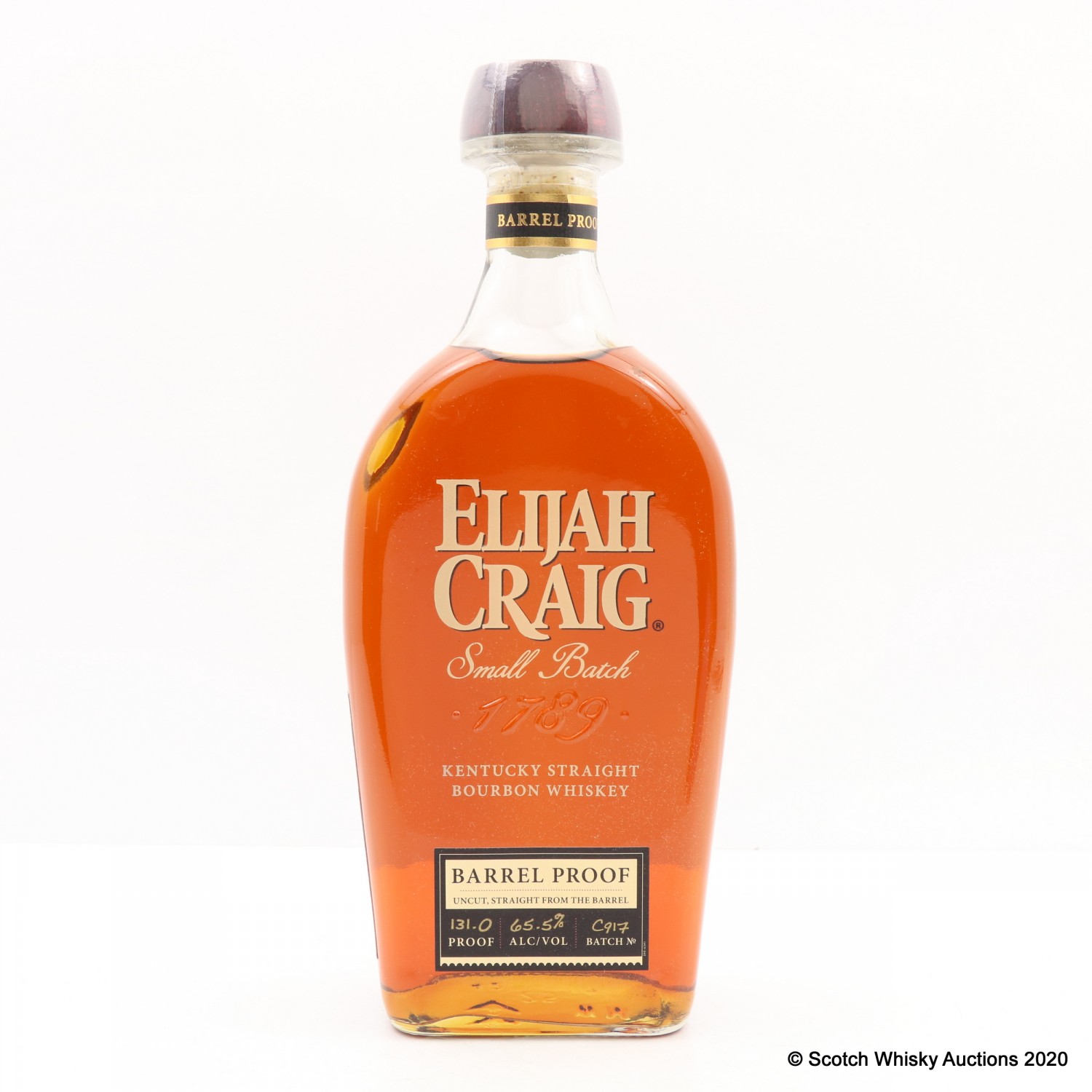Elijah Craig Small Batch Barrel Proof 75cl The 108th Auction Scotch