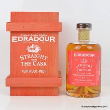 Edradour Straight From The Cask 12 Port Wood Finish