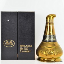 WHYTE   MACKAY 12 YEAR OLD 22 KARAT GOLD POT STILL DECANTER 75CL