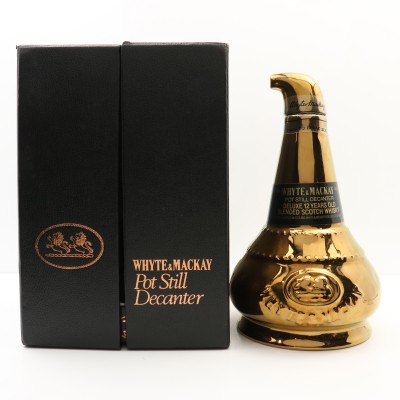 Whyte & Mackay Pot Still Decanter 12年 Whyte and Mackay 12 Year Old Pot Still Decanter Auction