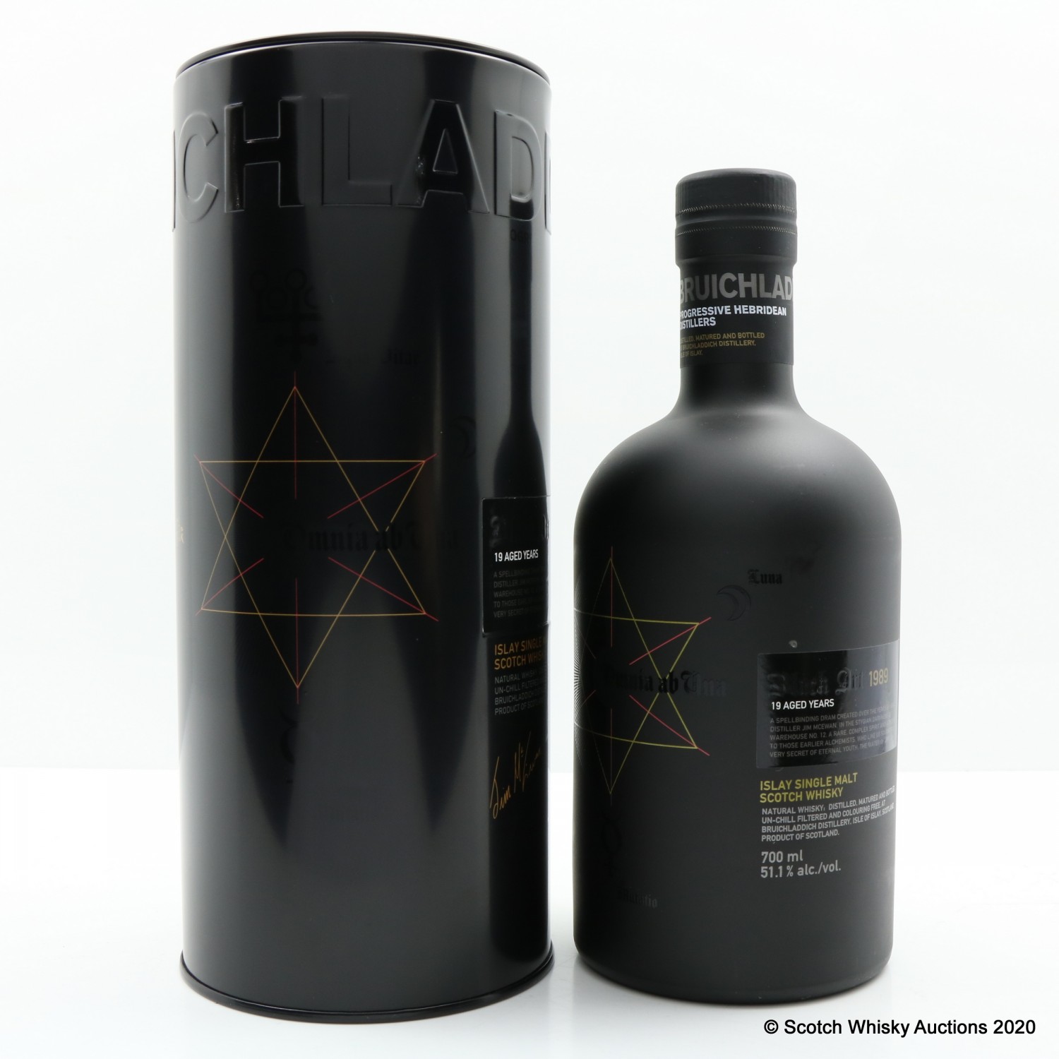 Bruichladdich Black Art 1989 19 Year Old 1st Edition The 108th