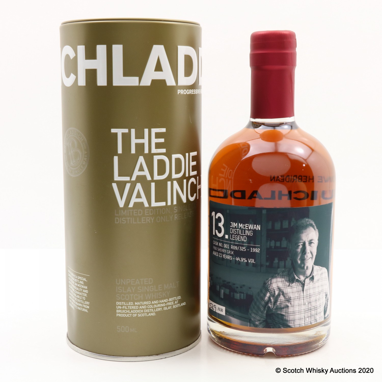 Bruichladdich Valinch 13 Jim McEwan 50cl The 109th Auction Scotch