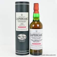Laphroaig 10 Original Carmenere Finish Signed Diego Sandrin