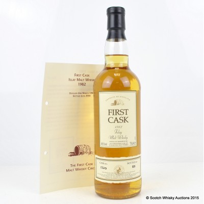 Bowmore 1982 22 Year Old First Cask