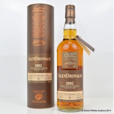 GLENDRONACH 2002 10 YEAR OLD SINGLE CASK 1743 SELECTED FOR THE USQUEBACH SOCIETY WHISKY TRIP 2013