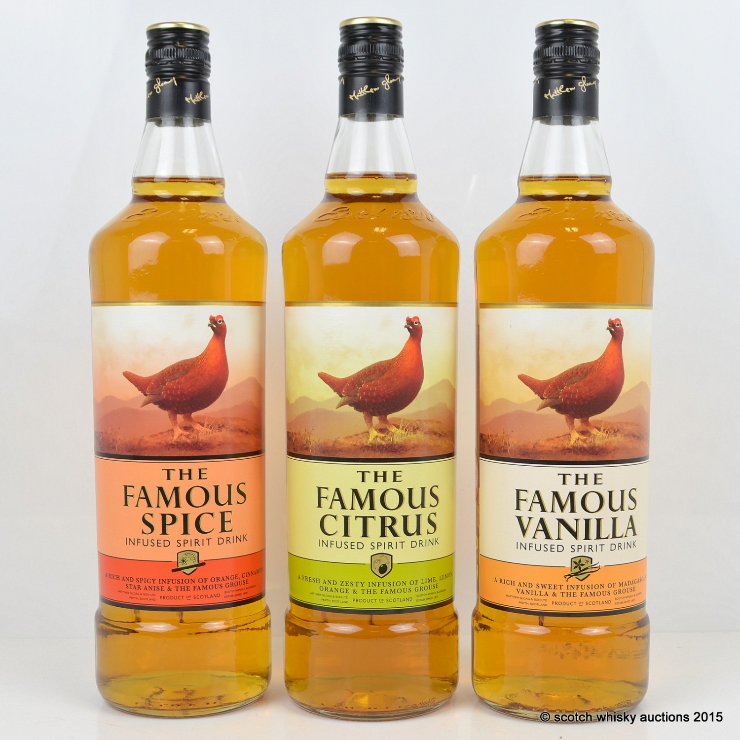 Famous Grouse Vanilla, Citrus & Spice 3 x 1L | The 47th