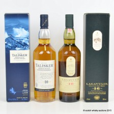 Lagavulin 16 20cl Talisker 10 20cl