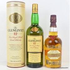 GLENLIVET 12 YEAR OLD 1L   BALBLAIR ELEMENTS